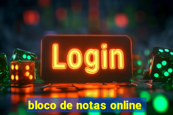 bloco de notas online